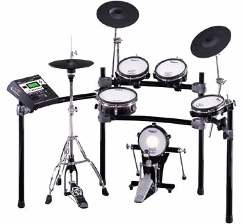 Ударная установка Roland V-Drums на основе модуля TD-12, комплектация BK