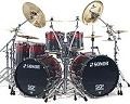 Барабанная установка SONOR SQ2 Set in Black-Red Sparkle - Раздел: Музыка и видеофильмы