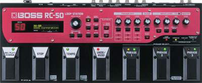 Сценический сэмплер/рекордер BOSS RC-50  Loop Station