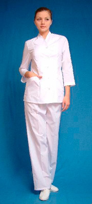 Костюм женский (блузка и брюки) модель 02_40