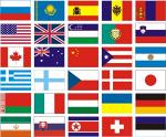 Флаги национальные стран мира
