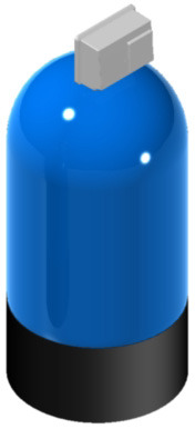 Автоматический фильтр для очистки воды от железа. Модель EIM-25