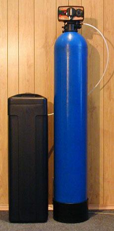 Автоматический фильтр для очистки воды от солей жесткости, железа, органики и тяжелых металлов. Модель LM-1FMN