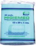 Губка пенообразующая HIGIEMED, 12х20х1см. Layertex (1упак/20 шт.)