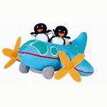 Музыкальная игрушка-самолет с пингвинами арт. 330701