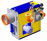 ГГВБА-200  Горелка ГГВБА - горелка газовая вихревая блочная.