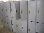 Шкаф 6-секционный с кодовыми замками LL65АР-1, Шкаф LL65АР-1, Шкафы для хранения одежды, противогазов, металлические стеллажи, стенды для наглядных пособий