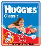 Подгузник 3-6 кг, 17 шт Huggies Classic