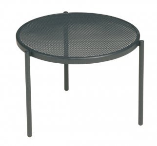 Кофейный столик круглый, 420 мм, черный, EMU, Disco