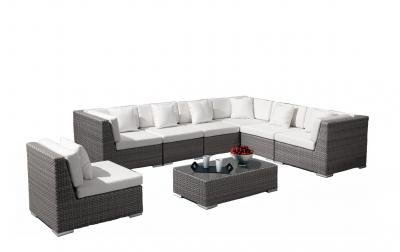 Комплект плетеной мебели Беллуно, 4SIS, Лаунж зона, серый, 3 пр