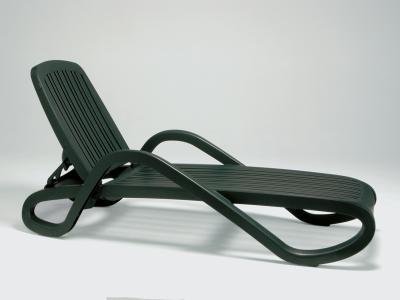 Лежак пластиковый Eden, зеленый, 1700-1945х710х850 мм, Nardi, Eden Лежак пластиковый Eden, зеленый, 1700-1945х710х850 мм, Nardi, Eden