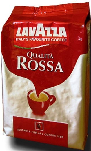 Кофе LAVAZZA ROSSA в зернах, 1 кг