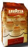 Кофе LAVAZZA CremaAroma в зернах, 1 кг