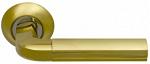 Практичные дверные ручки SILLUR 96 S.GOLD/P.GOLD золото