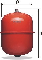 Баки расширительные мембранные для систем отопления