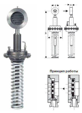 Клапан редукционный DM307