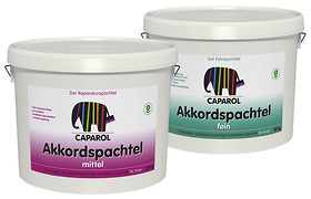Готовая к применению шпатлевка для внутренних работ Caparol-Akkordspachtel