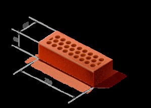 Керамический пустотелый кирпич гладкий Евро