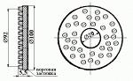 Диски алмазные на каучуковой связке 100x5,5