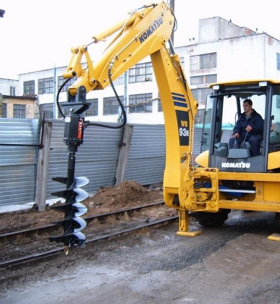 Бурильное оборудование на экскаваторы-погрузчики JCB