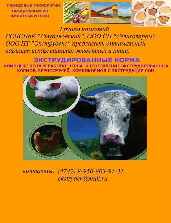 Экструдация сои