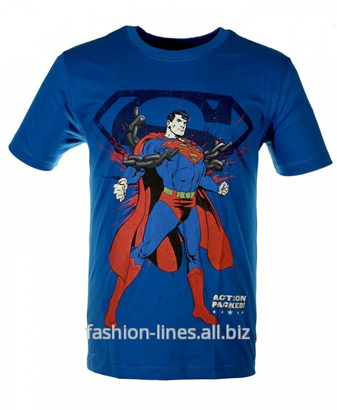 Классная футболка Action packed! с суперменом