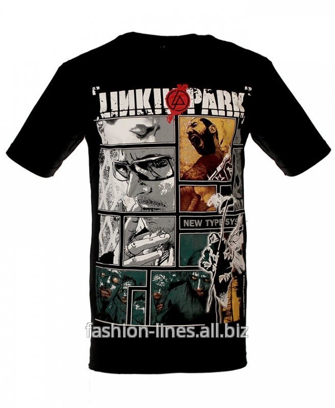 Мужская футболка New Type System Linkin Park