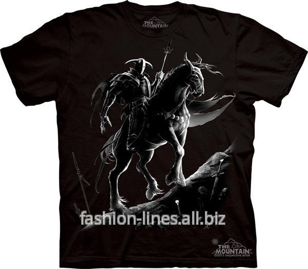 Мужская футболка The Mountain Dark Knight с темным рыцарем
