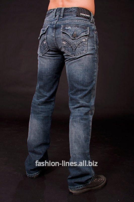 Джинсы мужские Affliction Cooper VTG рваные