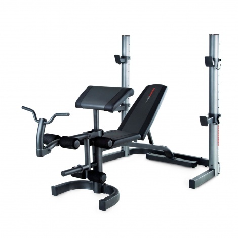 Скамья силовая со стойкой Weider 490 DC