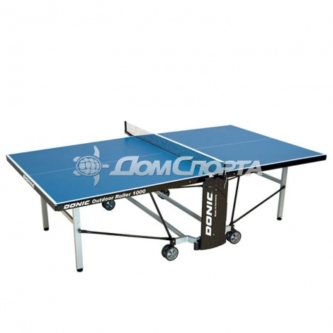 Стол для настольного тенниса всепогодный Donic Outdoor Roller 1000  с сеткой 230291
