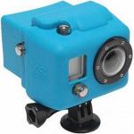 Чехол большой силиконовый для камеры GoPro (голубой) GoPro HSC/BLU