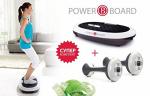 Вибростеп + 2 Виброгантели Casada Power board + Adonis CFG-512-K1