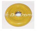 Диск обрезиненный, жёлтый, 31 мм, 0,75 кг MB Barbell MB-PltC31-0,75