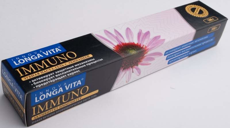Зубная паста LONGA VITA Immuno Зубная паста LONGA VITA Immuno