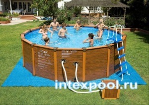Каркасный бассейн 508х124см. INTEX 54462 Каркасный бассейн 508х124см. INTEX 54462