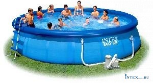 Надувной бассейн 457х91 см. INTEX 56414 Надувной бассейн 457х91 см. INTEX 56414