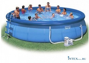 Надувной бассейн 549х132 см. INTEX 54418 Надувной бассейн 549х132 см. INTEX 54418