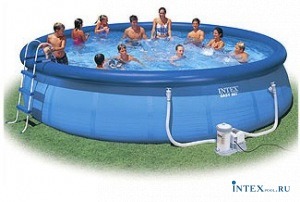 Надувной бассейн 549х122 см. INTEX 54405 Надувной бассейн 549х122 см. INTEX 54405