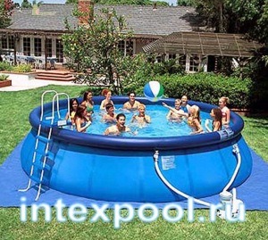 Надувной бассейн 457х122 см. INTEX 56912 Надувной бассейн 457х122 см. INTEX 56912