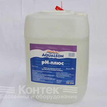 Химия для бассейнов Регулятор Рн-«плюс» Aqualeon (30 л) жидкий 35 кг