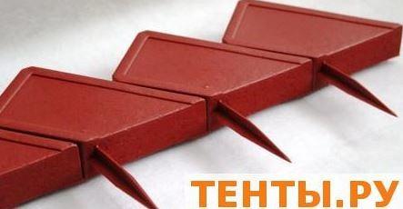 Бордюр Кирпич терракот Бордюр Кирпич терракот