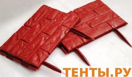 Бордюр Декоративный камень терракот Бордюр Декоративный камень терракот