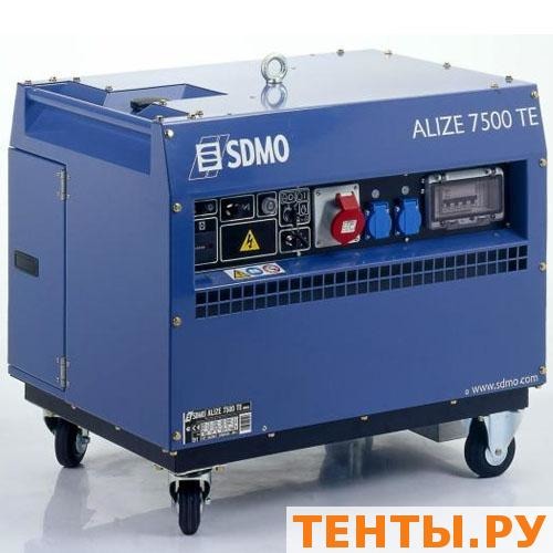 Генератор бензиновый трехфазный SDMO ALIZE 7500 TE auto 48954