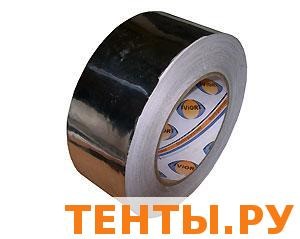Скотч алюминиевый 50мм х 50м 30мкр Скотч алюминиевый 50мм х 50м 30мкр