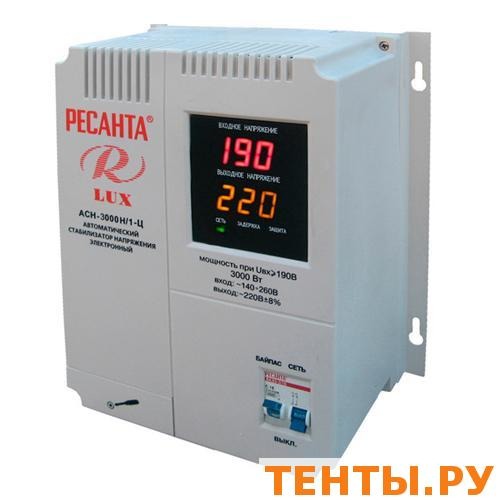 Стабилизатор напряжения РЕСАНТА ACH-3000Н/1-Ц