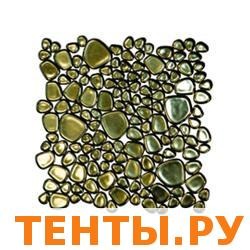 Керамическая мозаика покрытая золотом P-06