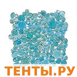Стеклянная мозаика Морские камешки Gleamy Blue