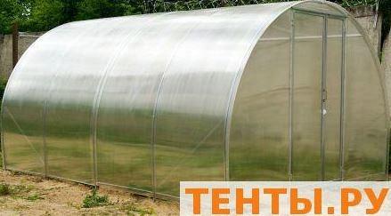 Теплица Апельсин из оцинк. трубы. 4м