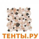 Керамическая мозаика Морские камешки RUST-466
